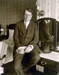 L'editore e "mecenate fumettista" William Randoplh Hearst ritratto nel 1905