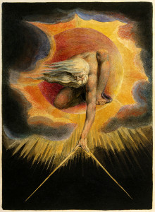 Il Demiurgo, nell'onirica interpretazione settecentesca di William Blake