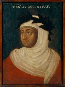 Giovanni Boccaccio, ritratto da un anonimo artista francese nel 1621