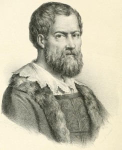 Matteo Maria Boiardo, in un'incisione ottocentesca