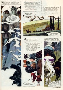 Gargantua e Pantagruele, nella straordinaria interpretazione fumettistica di Dino Battaglia