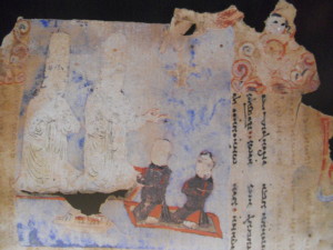 eletti manichei in un manoscritto di Turfan